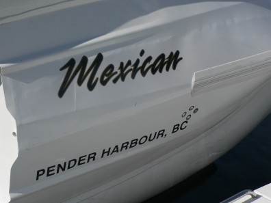 boat lettering - Tenders