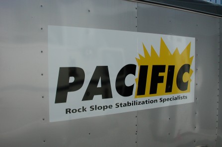 vehicle lettering - Trailers
